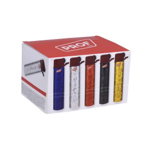 DISPAU Pack de 25 Mecheros Redondos Recargables con Piedra Reemplazable Exclusivo EN DISPAU (Shiny Dots) - Image 3