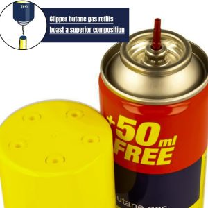 DISPAU 3 mecheros de barbacoa recargables de gas de seguridad para barbacoa y encendedor de gas Clipper - Image 6