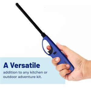 DISPAU 3 mecheros de barbacoa recargables de gas de seguridad para barbacoa y encendedor de gas Clipper - Image 3