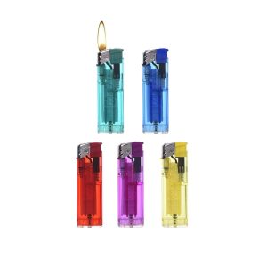 DISPAU Mechero Electrónico Recargable, Pack de 50 Mecheros Baratos de Colores Surtidos, Fácil de Encender (50) Exclusivo de DISPAU - Image 3