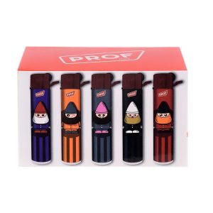 Pack 25 Uds. Dwarves Mechero Encendedor Redondo Recargable con Piedra recambiable Incluye 1 Clipper Gas ISOBUTANO para MECHEROS + Clipper 9 Piedras de Mechero Exclusivo En DISPAU - Image 6