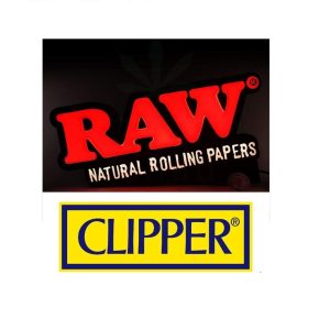 Raw 300-4 Libritosde 300 Hojas Cada Uno Total 1200 Hojas de Papel de Cáñamo Puro + Mechero Clipper Gratis - Papel Vegano y Sin Aditivos (76mm x 44mm) - Imagen 3